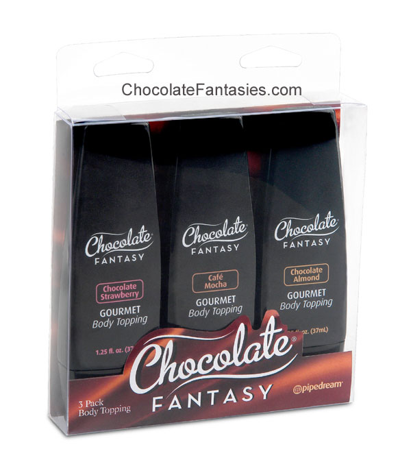 This edible body paint is what makes it a “Lover's gift basket” The  following items will be included. - edible body paint in mocha,  chocolate, By Miss American Pie