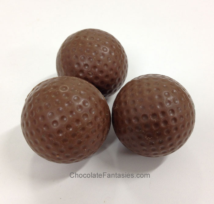 GOLF BALL Chocolate Lollipops15 Countchocolate Golf Ballfather's