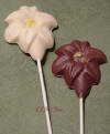 Chocolate Lilly Lollipop
