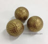 Gold Chocolate Golf Balls