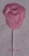 Long Stem Chocolate Rose Lollipop