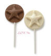 Chocolate Starfish Lollipop Lolly