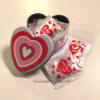 X Rated Valentine Candy in Heart Tin