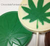 Cannabis Leaf Lollipop Pot Marijuana Chocolate