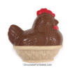 Chocolate Hen Chicken Basket