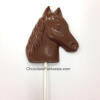 Horse Filly Chocolate Lollipop