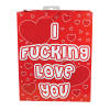 I fucking love you gift bag valentine anniversary