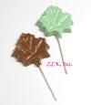 maple leaf lollipop