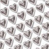 Madelaine Silver Foil Wrapped Chocolate Hearts
