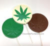 Marijuana Leaf Chocolate Cannabis Pot