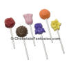 Mini Chocolate Mini Flower Pops Lollipops