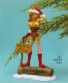 Miss North Pole Adult Christmas Ornament Pornament
