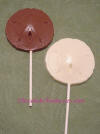 Chocolate Sand Dollar Lollipop
