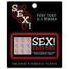 Sex Scratch Tickets Love Vouchers